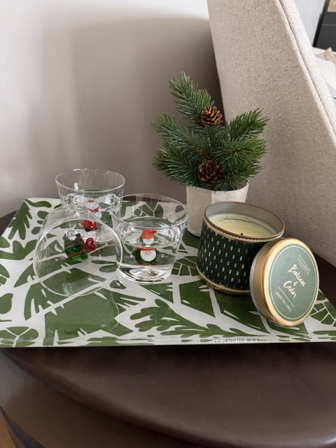 SERVING TRAY BW