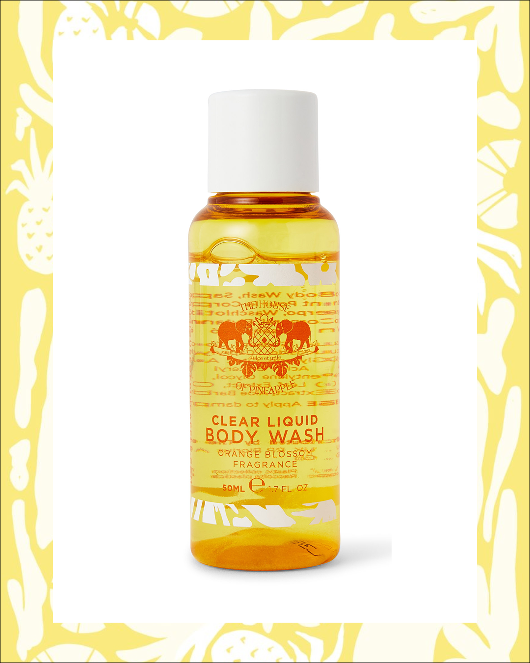 CLEAR LIQUID BODY WASH x 24 Orange Blossom