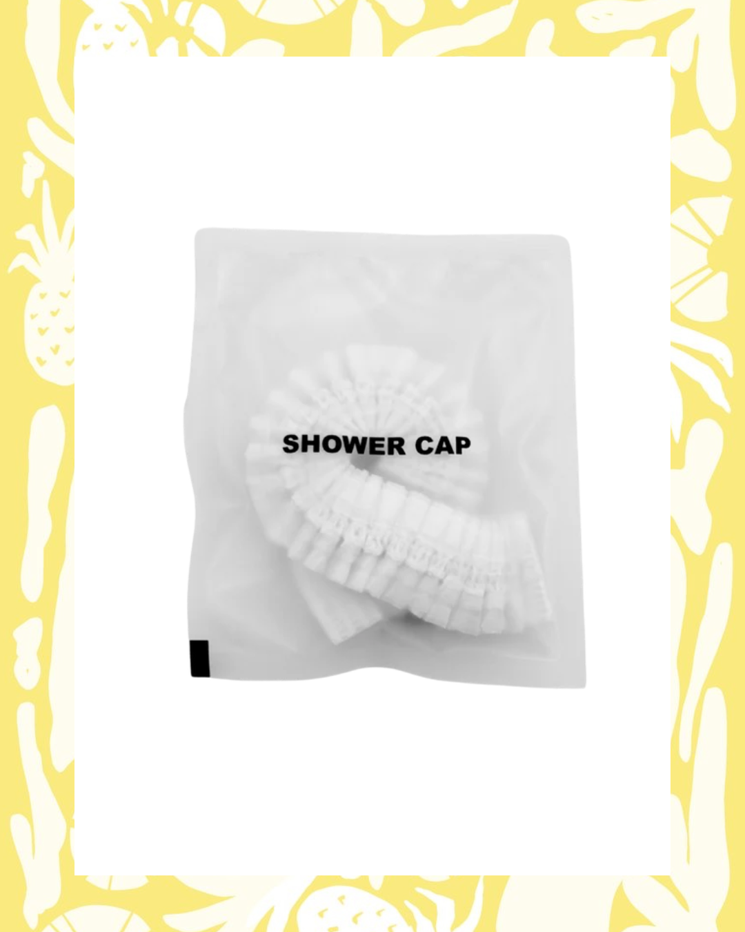 DISPOSABLE SHOWER CAPS