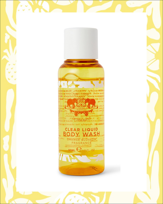 CLEAR LIQUID BODY WASH x 24  Orange Blossom